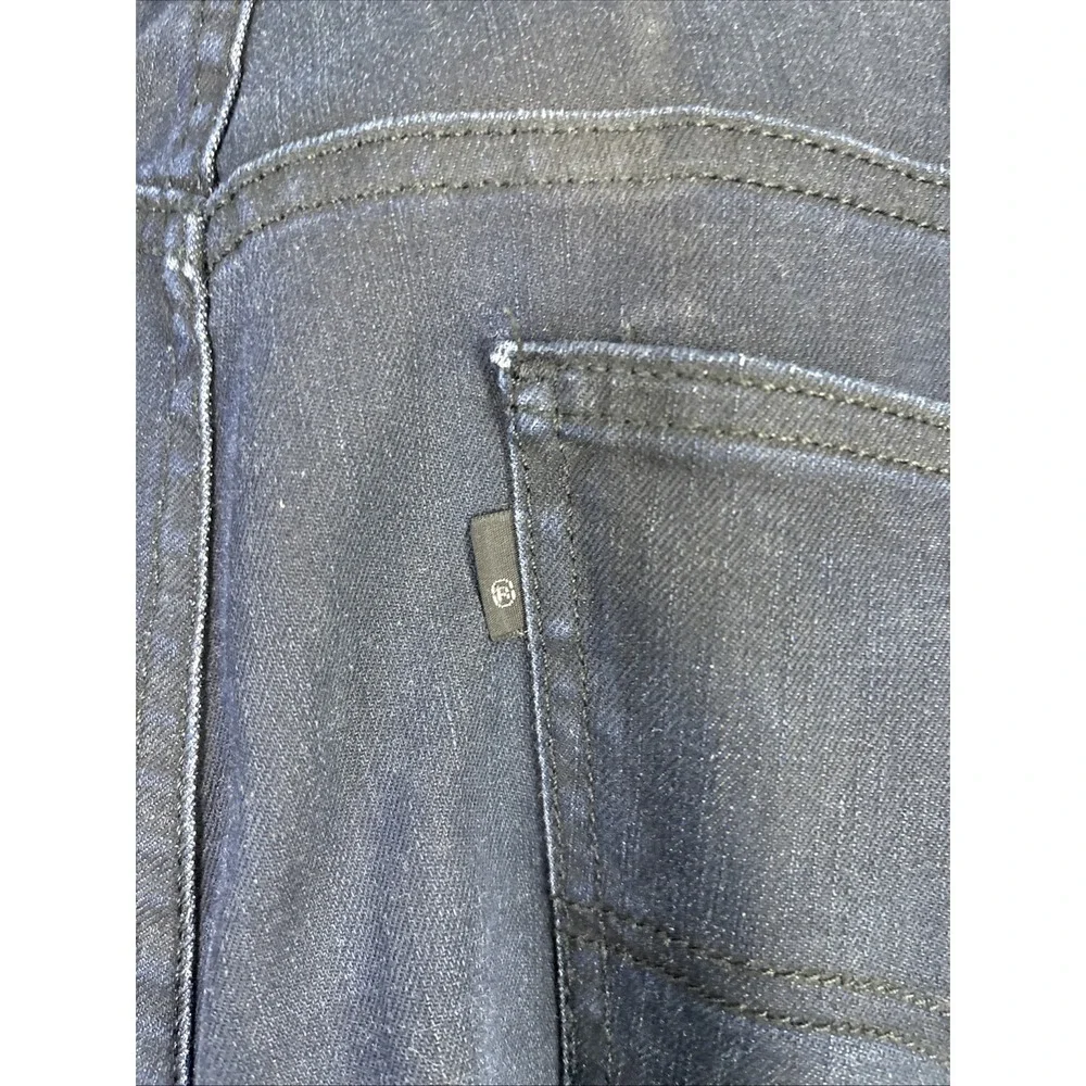 Levi's 569 Jeans Men's 38 x 32 Relaxed Leg Dark Wash Denim Black Patch Whiskers